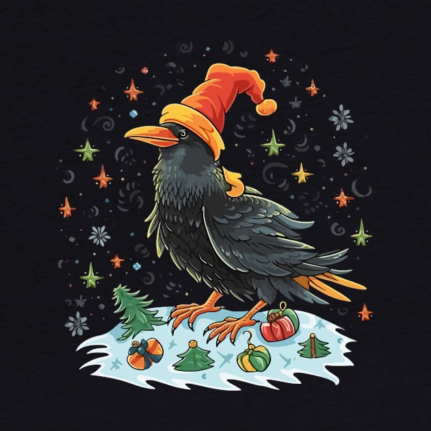 Crow Christmas by JH Mart